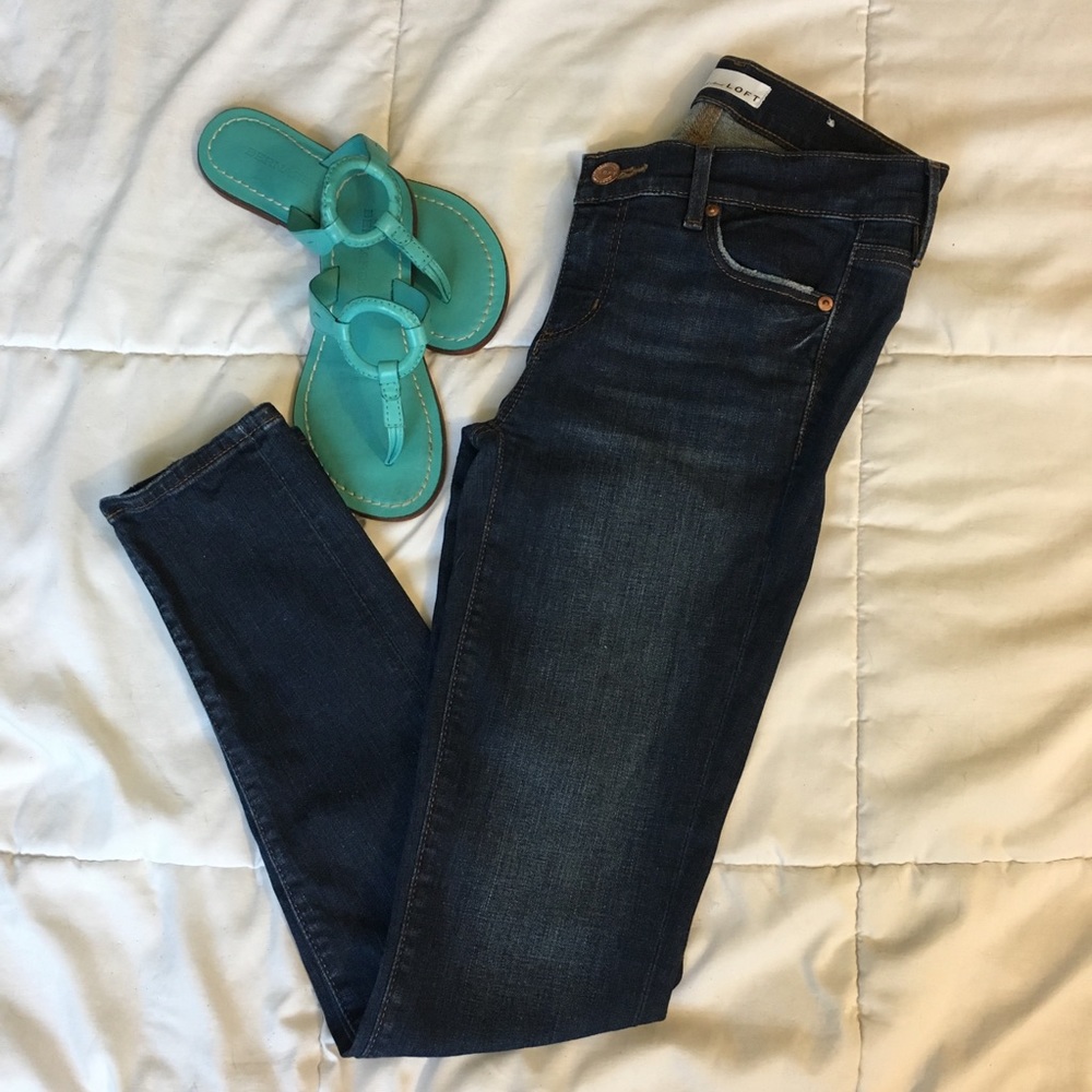 LOFT Jeans, Modern Skinny, Size 24